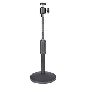 Tripods Vertical Rotatable Webcam Stand Quick Release Camera Mount Tripod Flexible Adjustable Universal Black Clamp Lazy BracketTripods
