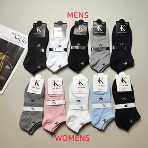 Designer masculino meias feminino cinco pares de luxo de luxo letra de inverno letra impressa Bordado de algodão 42-48 Mulher 36-41 1 Boxs 10 PCs