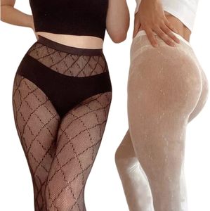 Sexy Long Socks Stockings Tights Women Fashion black and white Thin Lace Mesh Tights Soft