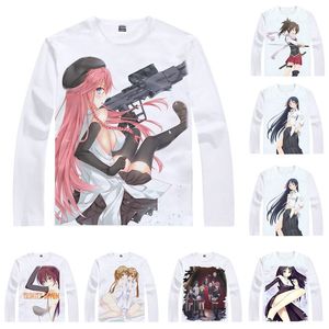 Mens T-shirts Coolprint Anime Shirt Trinity Seven the Magicians Multi-style Long Sleeve Arata Kasuga Cosplay Motivs Shirtsmens