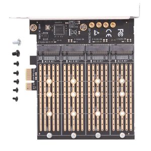 Bilgisayar Kabloları Konektörleri NVME M.2-PCI-E 1X Adaptör Kartı Değiştirme M-Key NVME/B-Key SATA Uzatma Kartı AccessoriesComputer