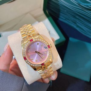SW U1 Luxury Women's Watch Log Tipo Pink Dial
