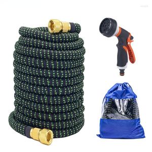 Watering Equipments Expandable Garden Hose Flexible Water Magic Car Washing Pipe Plastic With Spray GunWatering EquipmentsWatering