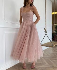 Party Dresses Bridalaffair Glitter Raffia Cream Pink Tulle Prom Dresses Wit 220823