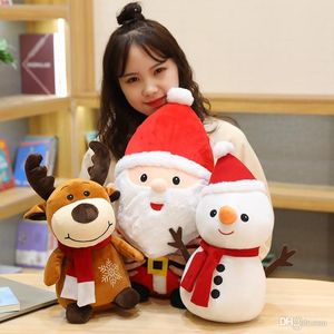 Plush Christmas Party Toy Cute Little Deer Doll Valentine's Day Angel Dolls Sleeping Pillow Soft Stuffed Animals Soothing Gift for Children Fy7989 s