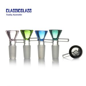 Glass Bowl 40mm herb holder Smoke Diameter 10 14 18mm Male clear Glass Bong Water Pipe Dab Oil Rigs