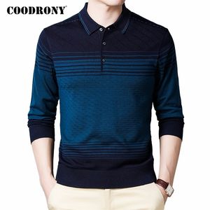 Coodrony Brand Sweater Men Autumn Winter Winterdown Collar Pullover Men Fashion Color Daws Home Homme Contwear Clothing C1130 220822