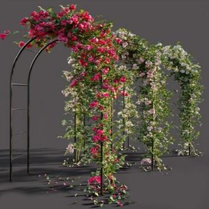 Party Decoration Iron Wedding Arch Decorative Garden Bakgrund Pergola Stand Blommor Frame For Marriage Birthday Diy ArchPartyparty