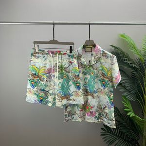 Men's Plus Tees & Polos Graffiti Resort Beach Casual Short Sleeve Shirt f4s33