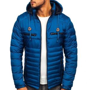 Men's Jackets Plus Size Modern Winter Down Jacket Washable Polyester Fit Charming Slim Thicken Warm Men CoatMen's