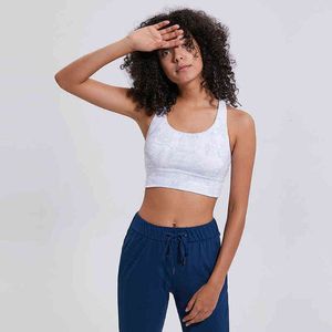 Tanques femininos de impress￣o digital Camis Yoga Sports Sports Running Fitness Tops Roupas de gin￡stica Exerc￭cio casual Roupa 2R1p