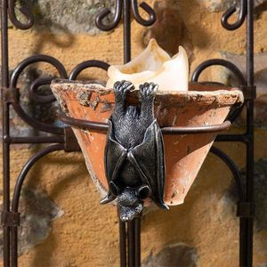 Decorative Objects & Figurines Halloween Pendant Outdoor Bat Shaped Hanging Ornament Resin Artware For Garden ParkDecorative