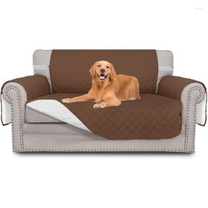 Pokrywa krzesełka miękka sofa do singel/podwójne/trzy siedzisko z kieszenią bez poślizgu wodoodporną podkładkę Pet Pet Kid Cotton CoverCair