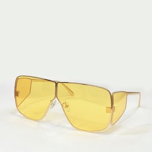 Spector 0708 Óculos de sol Gold/Amarelo Wrap for Men Men Men Glasses Shades Sonnenbrille Occhiali da Sole UV400 Eyewear com caixa