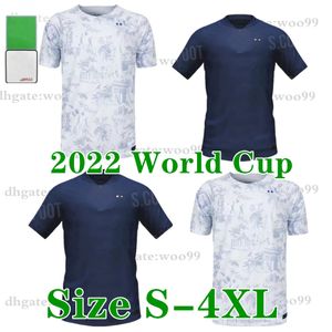 Mbappe Benzema Franse voetbaltruien Griezmann Pogba Giroud Kante Home Away Francia Fans voetbal Shirts Men Men Size S XL