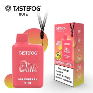 Vapor Puff 800 engångsvapslåda E-cigaretter Puffbarna TAICEFOG Rök POD 2 ml 550mAh 15 Flavor TPD Certificate Electronic Cigarette Wholesale