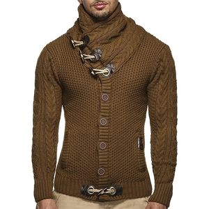 Man Sweaters Sokak Giyim Giysileri Bıkıklılığı Sweater Erkekler L XL Uzun Kollu Örme Külük Sonbahar Kış Yumuşak Sıcak Basit #BKG3579 220822