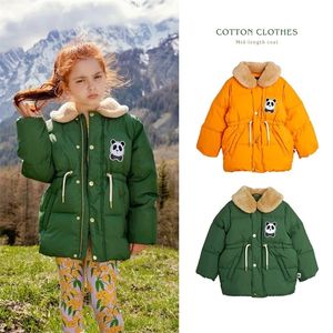 Daunenmantel Winter Mädchen Jacke Kinder dicker Abschnitt Jungen Kleidung Schnee Kleidung 220826