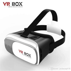 Vr Entfernt großhandel-VR Box D Brillen Headset Virtual Reality Telefone Fall Google Cardboard Movie Remote für Smartphone vs Gear Head Mount Plastik VRB268S