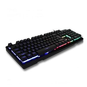 Clavier USB Wired Gaming Keyboards Clavier de r￩tro￩clairage professionnel pour les jeux LOL O252X