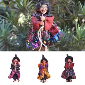 Other Festive Party Supplies Halloween Bar KTV Party Decorations Witch Ornaments Scene Layout Props Toy Pendant Garden Terrace Decoration 220826