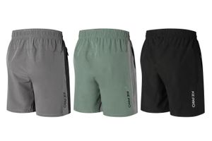 Shorts masculinos verão casual shorts 4 vias tecido elástico moda calças esportivas 2207