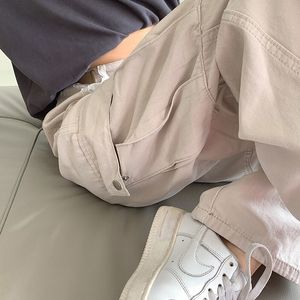 Women's Pants Capris American Street Cargo Pants Women Simple Design Women Spring Straig L220826