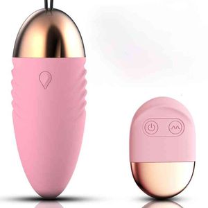 Sex toys masager toy s Vibrator Massager Kegel Exerciser 10cm Wireless Jump Egg Remote Control Body for Women Adult Toy Product lover games FF47 BJA9 O3VW WGTN