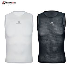 Gilet da uomo DAREVIE Gilet da ciclismo senza cuciture Maglia traspirante Intimo da ciclismo Estate Quick Dry Ciclismo Base Layer Leggero Morbido Uomo Donna 220827