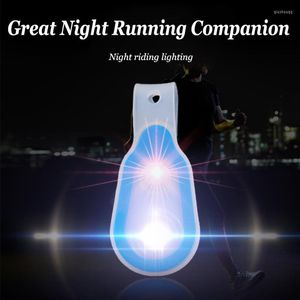 Flashlights Torches Outdoor Running Multifunctional Warning Light Night Hands-free LED Clip On Clothing Magnet