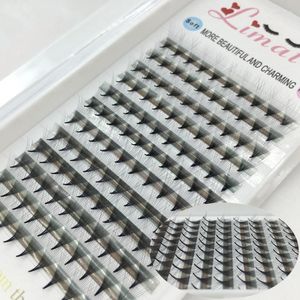 False Eyelashes 6D 7D Premade Russian Volume Fans Sharp Stem 10D 12D 14D Grafting Extension Supplier C D CC Lashes Custom Logo Limatic