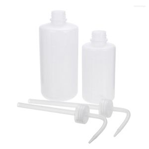 Lagringsflaskor 250/500/1000 ml Plast Squeeze Botts Sauce Oil Water Dispenser Diffusor Plant Flower Watering med långt munstycke