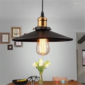 Pendelleuchten LED Edison Loft Stil Vintage Industrie Retro Lampe Licht E27 Halter Eisen Restaurant Bar Theke Dachboden Buchhandlung