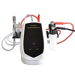 3 I 1 Diamond Microdermabrasion Beauty Machine Vakuumsugverktyg Vatten Spray Ansiktsfuktning Face Exfoliate Skin Peeling Rejuvenation Acne Blackhead Borttagning