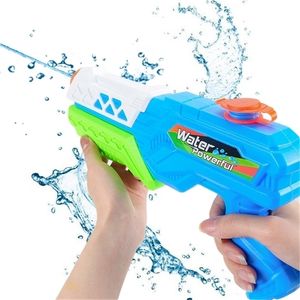 Pistola Giocattoli Blaster Acqua Bambini Spiaggia Pistola ad squirt Piscina estiva all'aperto per ragazzo Bomboniere Potente 220826