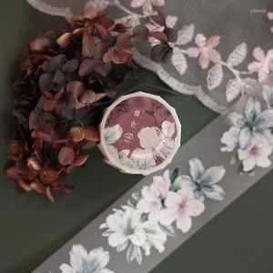 Gift Wrap Vintage Azalea PET Tape Planner DIY Card Making Scrapbooking Plan Decorative Sticker