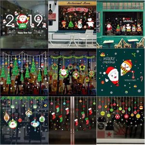 V￤ggklisterm￤rken 1 st mode jul f￶nster klisterm￤rke vinter barn rum dekorationer f￶r hem￥rsmaterial