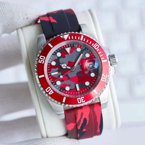 top men's automatic mechanical watch camouflage dial designer watch 40mm montre de luxe