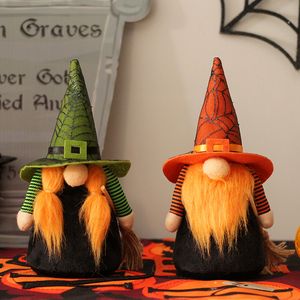 Imprezy Halloween Decorations Dyni bez twarzy Las Old Man Witch Doll Ornament
