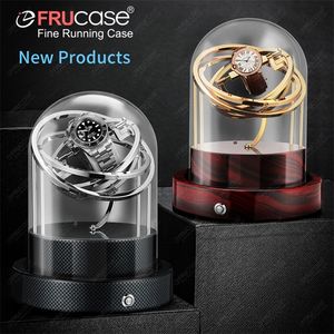 Watch Boxes Cases FRUCASE Winder for Automatic es Jewellery Box Collector Storage Case 220826