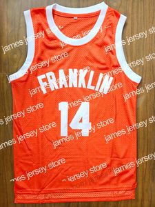 Jerseys de basquete Don Cheadle Earl O Goat Manigault High School Basketball Jersey #14 Benjamin Franklin Recunda Man Youth Size S-xxl