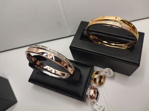 Designer-Armband-Armreif, zwei Farben, Überlappung, Designer-Schmuck, Femme, Silber-Set, Diamant, einfach, Liebesuhren, Damen, Herren, Paar-Armbänder, Goldschmuck, Ketten, Party