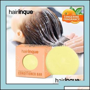 Banho de sabão artesanal Corpo Health Beleza Hairinque Orgânico 4 Difícils Fragrâncias Cabelo Condicionador de cabelo Portátil sólido para cuidados de viagem dhgjy