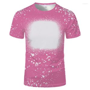 floral t shirt mens Blank Tie-Dye DIY T-Shirt For Men/Women/Kids Thin And Light Fabric Polyester Casual Tops Tees In The USA 21 Colors