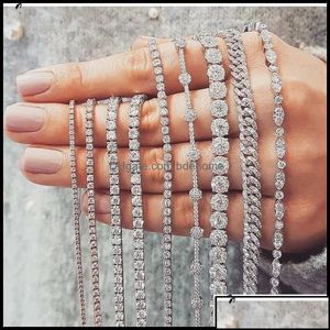 20 Style Tennis Bracelets Jewelry for Women - 925 Sterling Silver Mti Shape White Topaz Cz Diamond Gemstones Wedding Bracelet