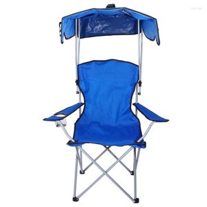 Almofadas ao ar livre 1pc Oxford Plowlow Cadeira Canopy Dobra portátil Praia dobrável para caminhadas para camping pescando