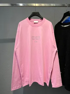 Huvor i mäns plus storlek Sweatshirts Round Neck broderad och tryckt Polar Style Summer Wear med Street Pure Cotton Q1e