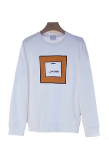 Mode und Luxus neue Rundhals-Sweatshirts Herren Designer Herbst geometrische Kontrastfarbe Baumwolle lässige Pullover Männer und Frauen Paare All-Match-Tops