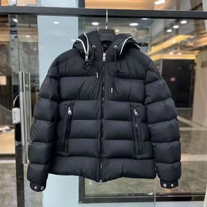 Męska kurtka zimowa puffer Top Designer Kury