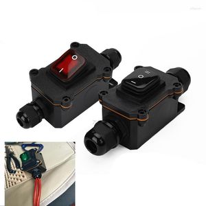 Switch High-power Line Midway Waterproof Ship Type Switches Current 25A Push Button Refitting Installing Outdoor Wire Box